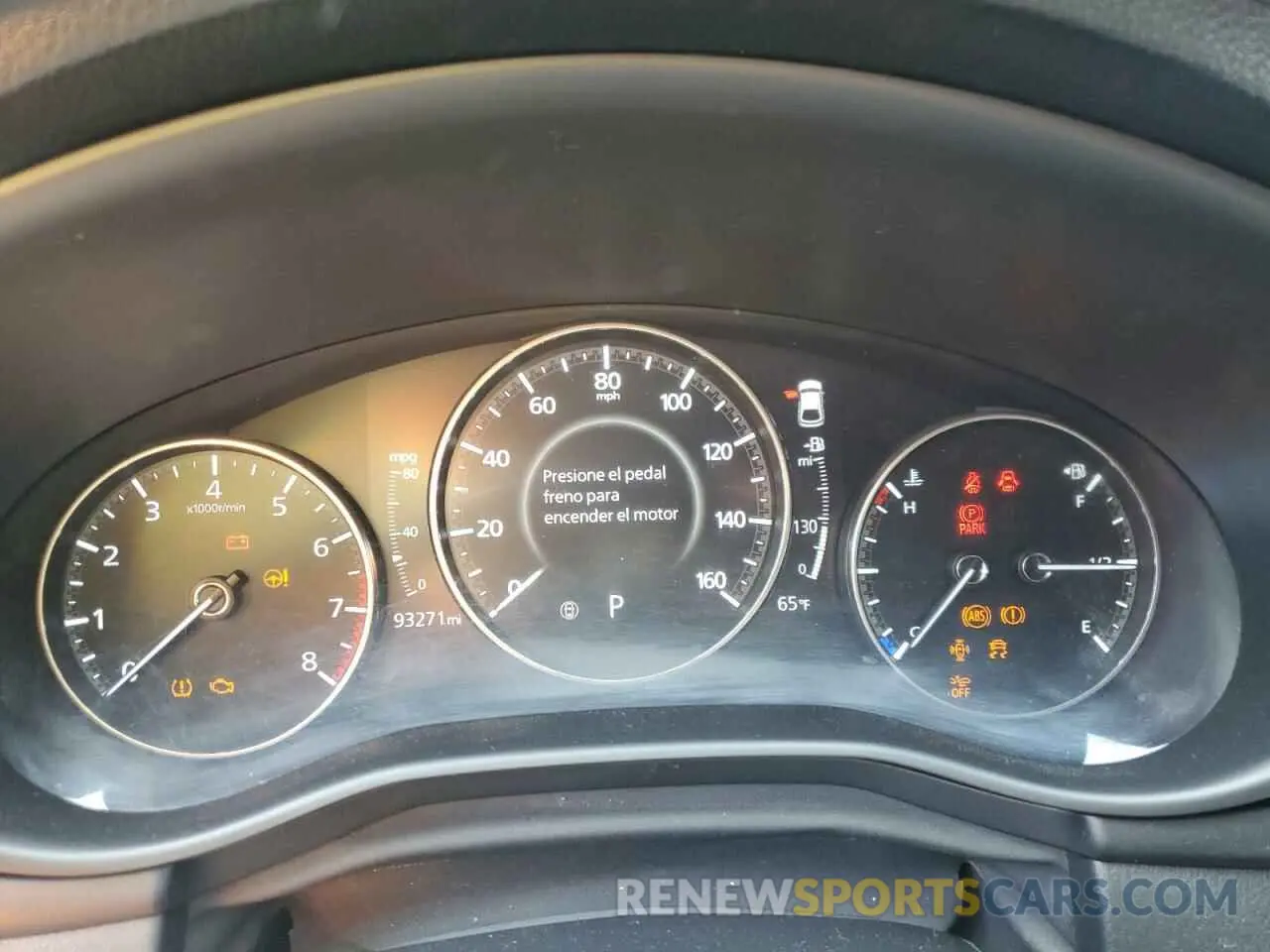 9 fotografías del automóvil dañado JM1BPANM3L1162662 MAZDA 3 2020
