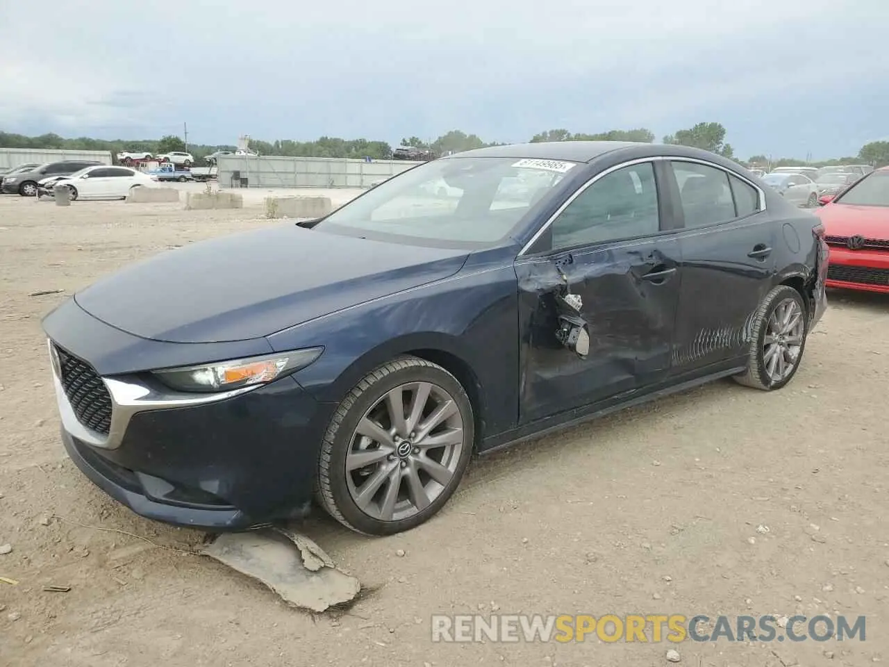 1 fotografías del automóvil dañado JM1BPBDM1L1150064 MAZDA 3 2020