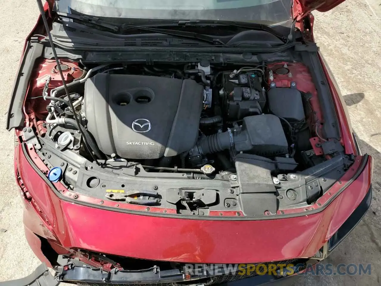 11 fotografías del automóvil dañado JM1BPBMMXL1153156 MAZDA 3 2020