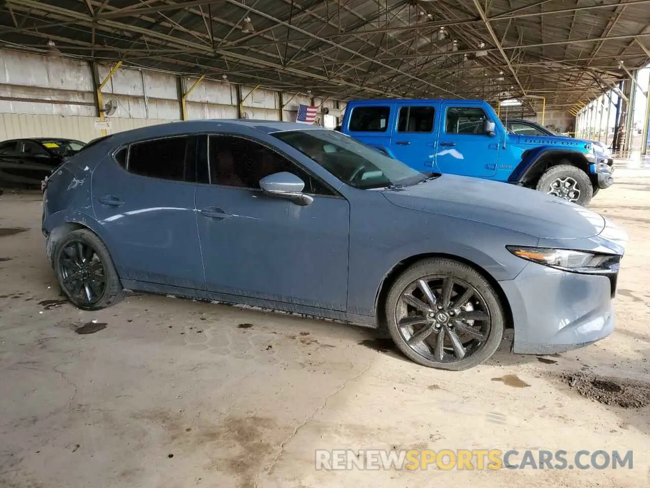 4 fotografías del automóvil dañado JM1BPBNM2L1158561 MAZDA 3 2020