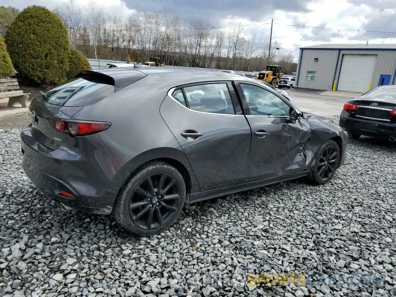 3 fotografías del automóvil dañado JM1BPBNM9L1171873 MAZDA 3 2020