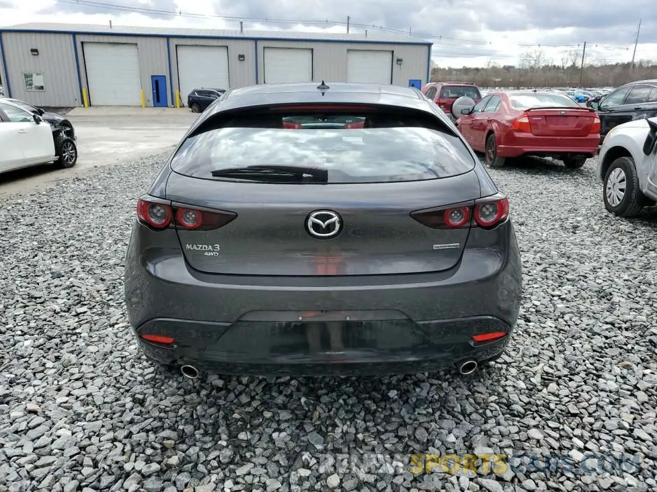 6 fotografías del automóvil dañado JM1BPBNM9L1171873 MAZDA 3 2020