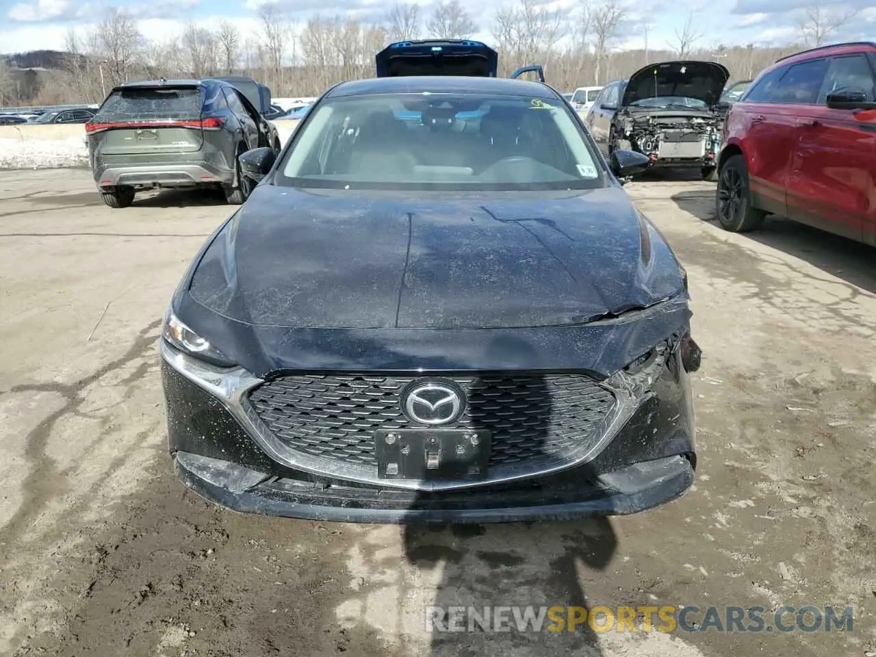 5 fotografías del automóvil dañado 3MZBPAA74MM201678 MAZDA 3 2021