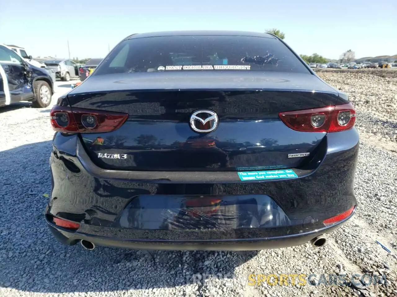 6 fotografías del automóvil dañado 3MZBPABM5MM208305 MAZDA 3 2021