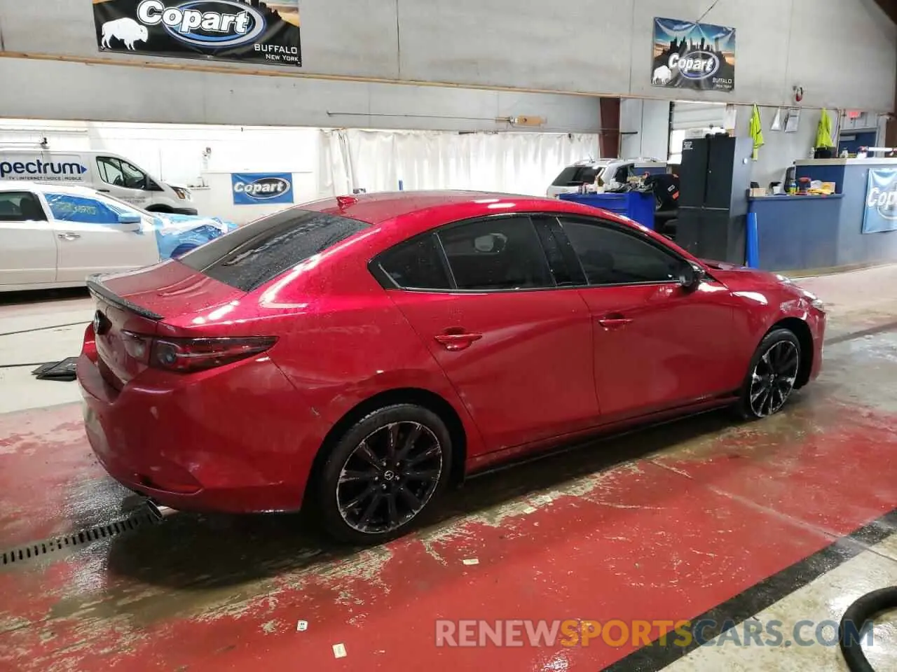 3 fotografías del automóvil dañado 3MZBPBEY6MM252396 MAZDA 3 2021