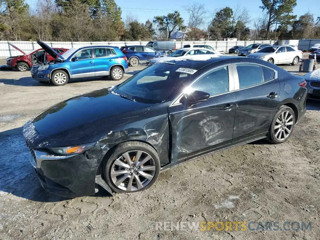 1 fotografías del automóvil dañado JM1BPABL6M1322529 MAZDA 3 2021