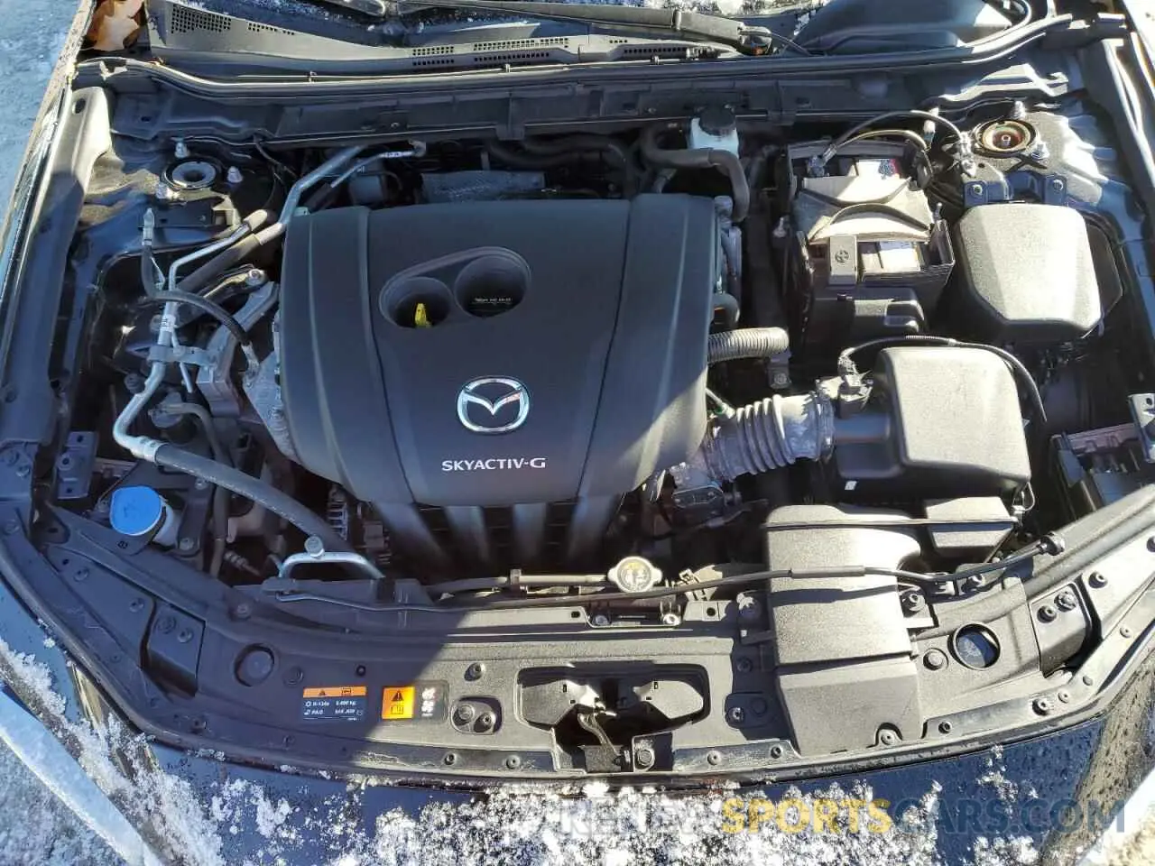 12 fotografías del automóvil dañado JM1BPABL6M1322529 MAZDA 3 2021