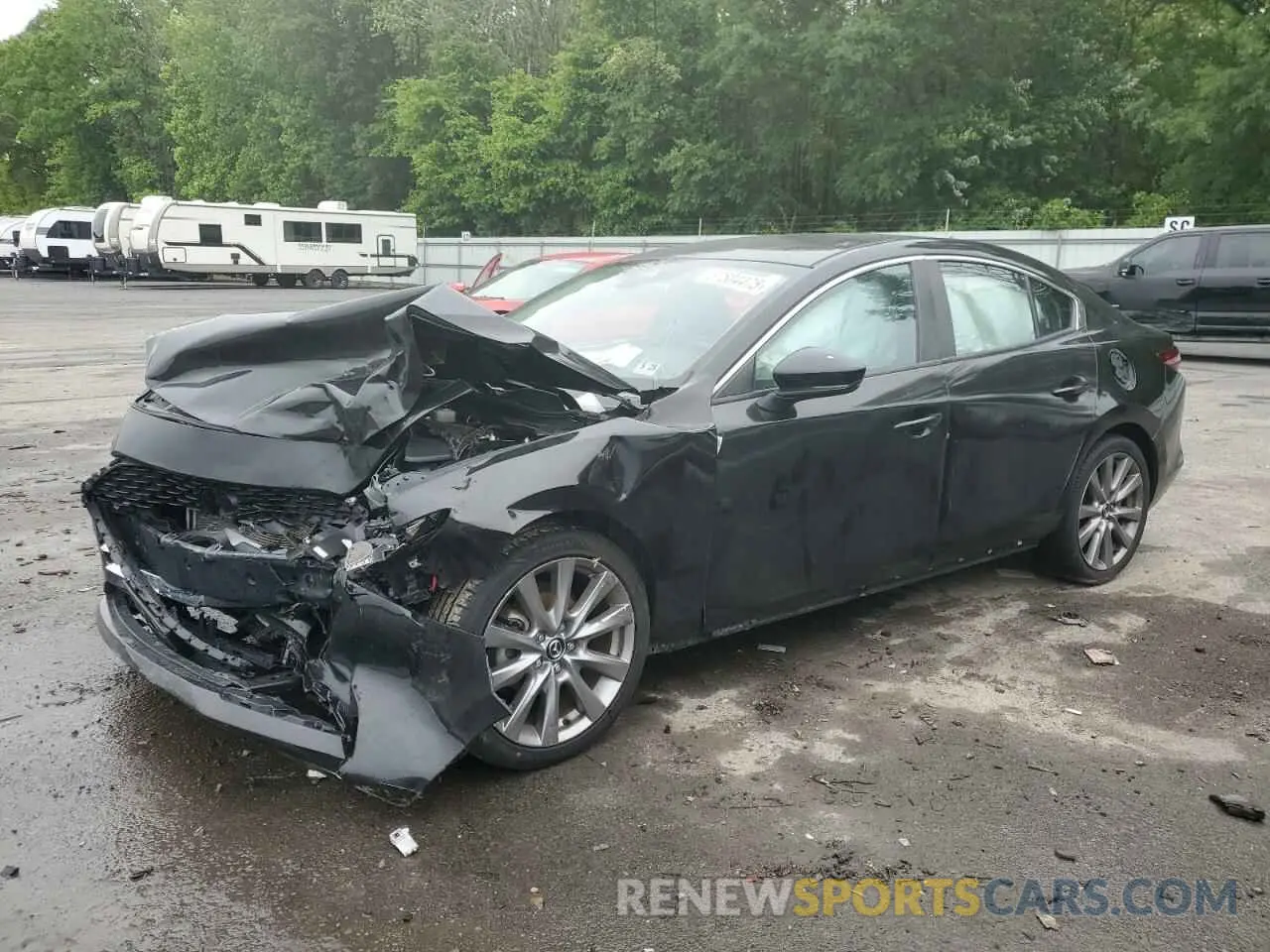 1 fotografías del automóvil dañado JM1BPABL8M1337954 MAZDA 3 2021
