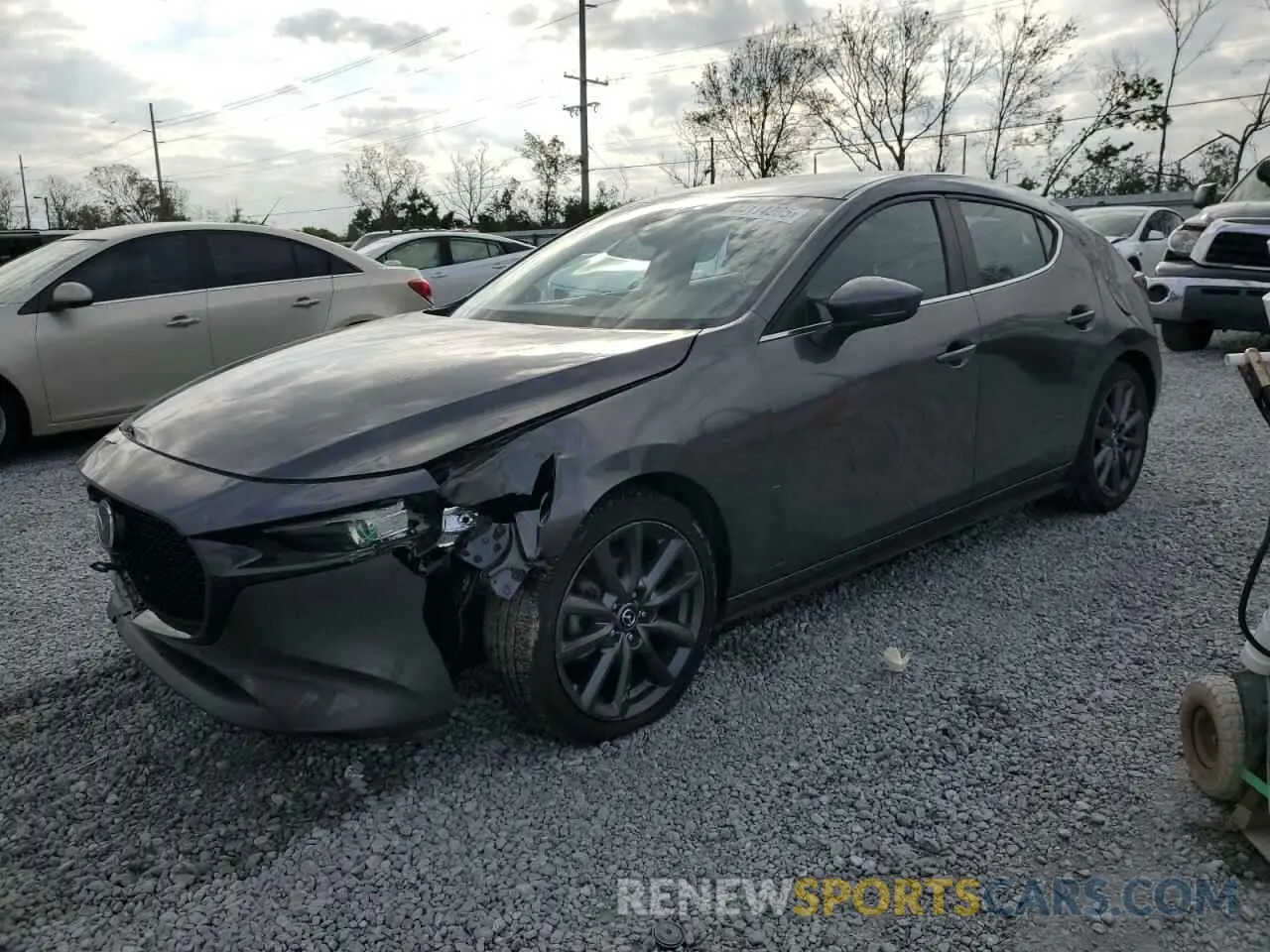 1 fotografías del automóvil dañado JM1BPAKL3M1402256 MAZDA 3 2021