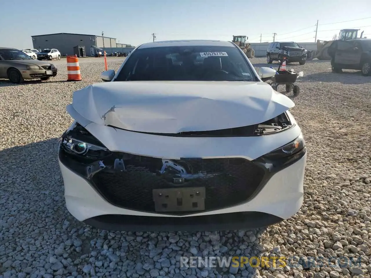 5 fotografías del automóvil dañado JM1BPALL6M1402587 MAZDA 3 2021