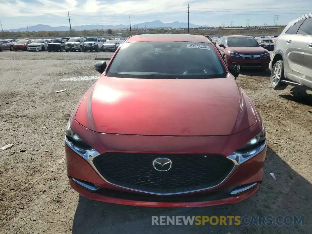 5 fotografías del automóvil dañado JM1BPBAY3M1313001 MAZDA 3 2021