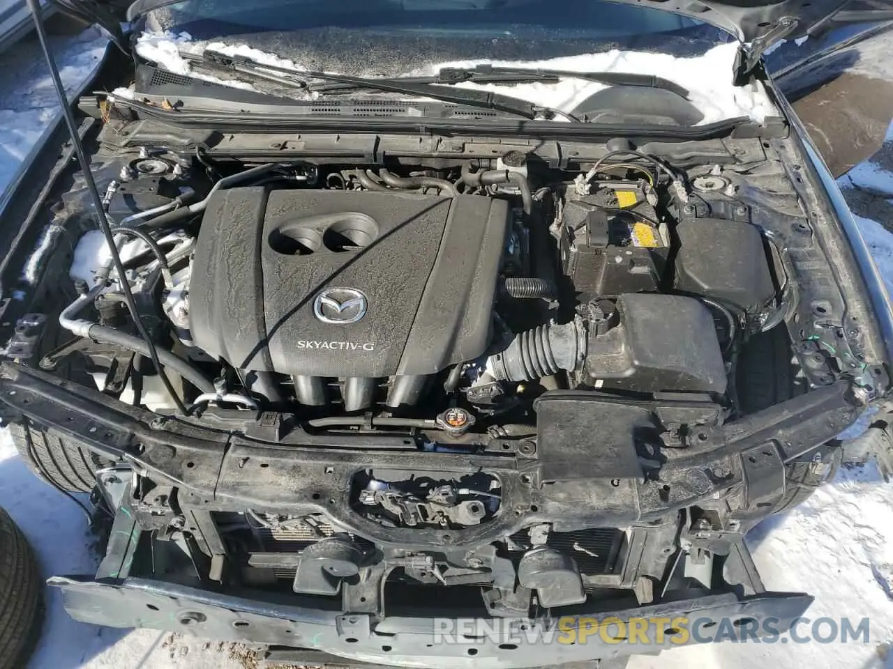11 fotografías del automóvil dañado JM1BPBCL0M1331151 MAZDA 3 2021