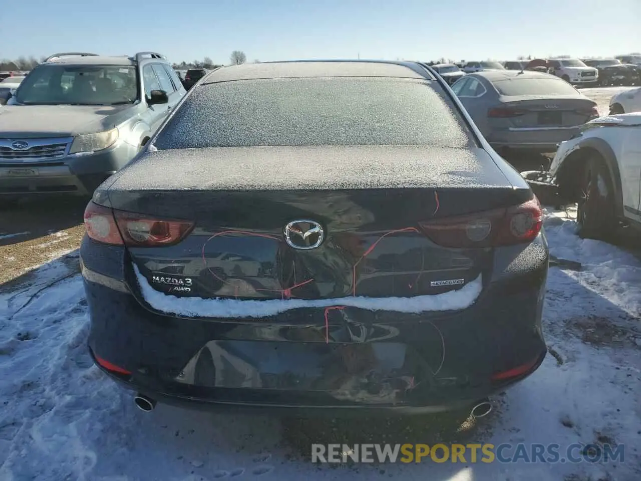 6 fotografías del automóvil dañado JM1BPBCL0M1331151 MAZDA 3 2021