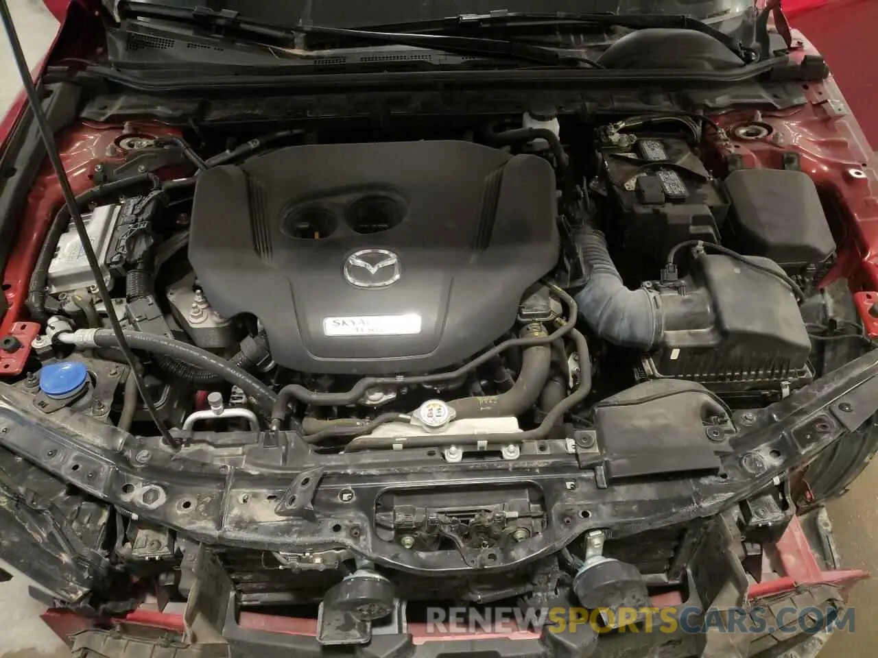 11 fotografías del automóvil dañado JM1BPBEYXM1337466 MAZDA 3 2021