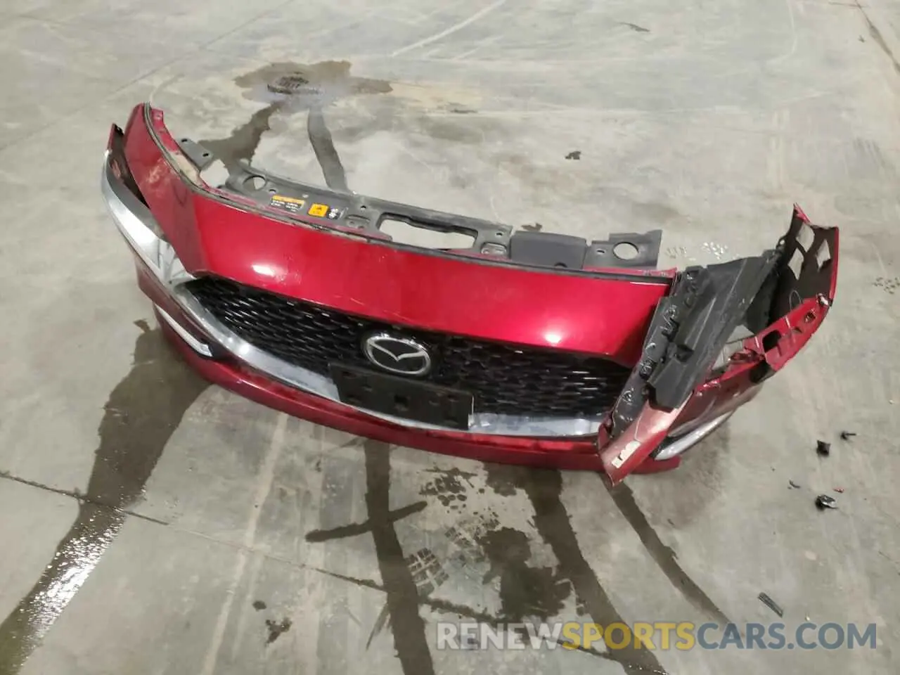 12 fotografías del automóvil dañado JM1BPBEYXM1337466 MAZDA 3 2021