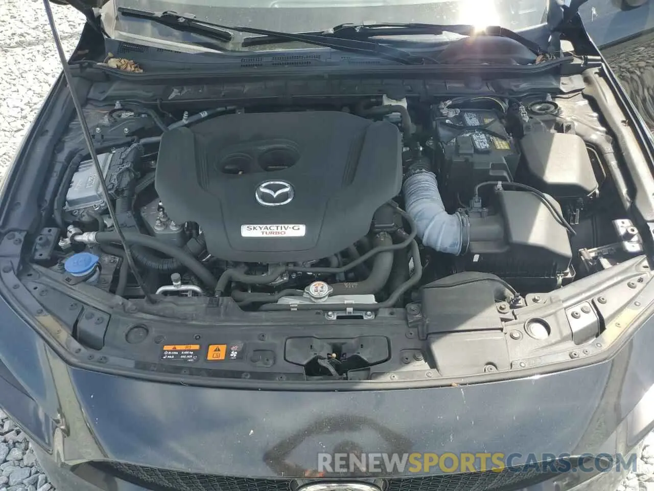 11 fotografías del automóvil dañado JM1BPBJY6M1402352 MAZDA 3 2021