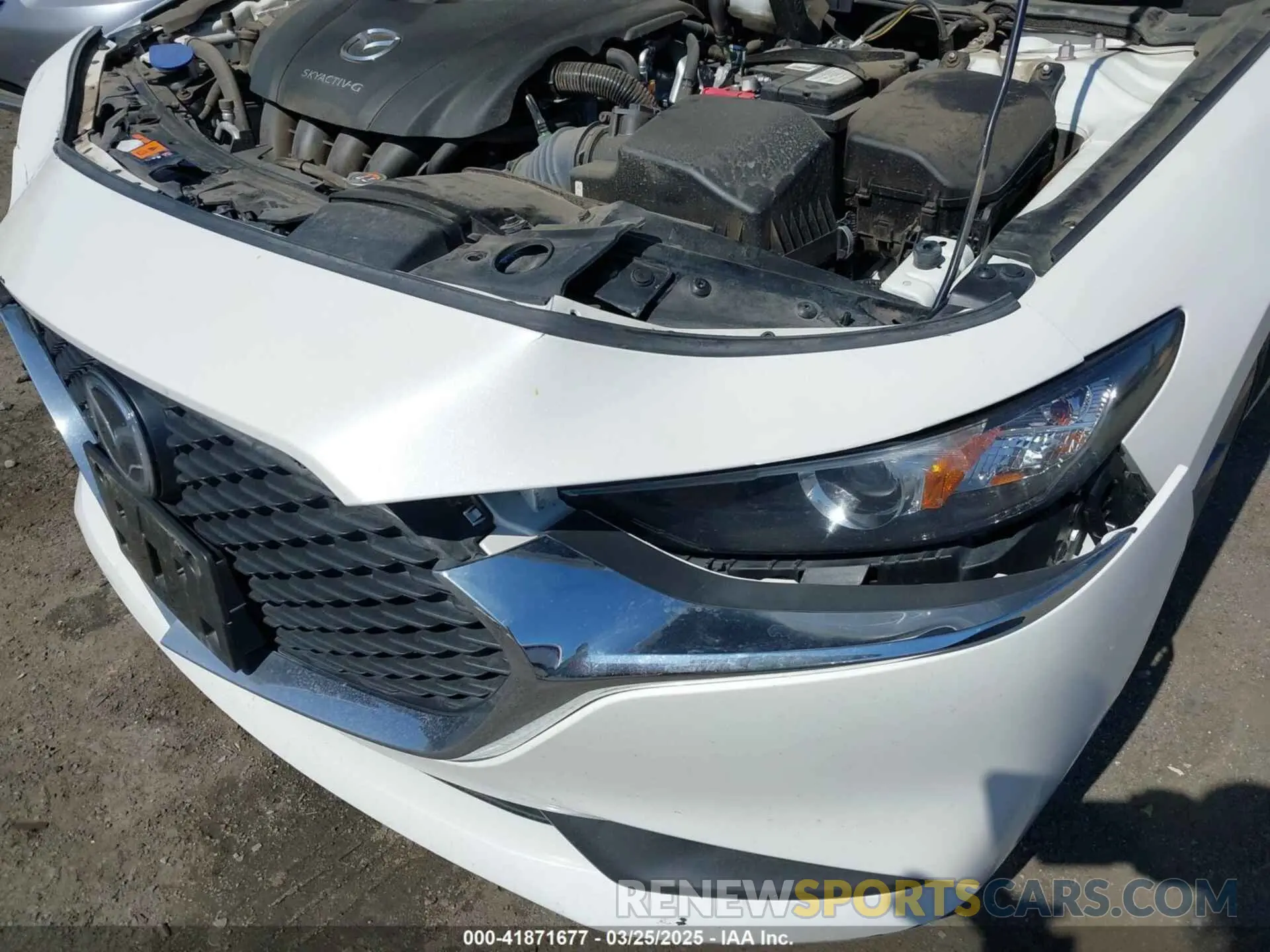 17 fotografías del automóvil dañado JM1BPDCL7M1330705 MAZDA 3 2021