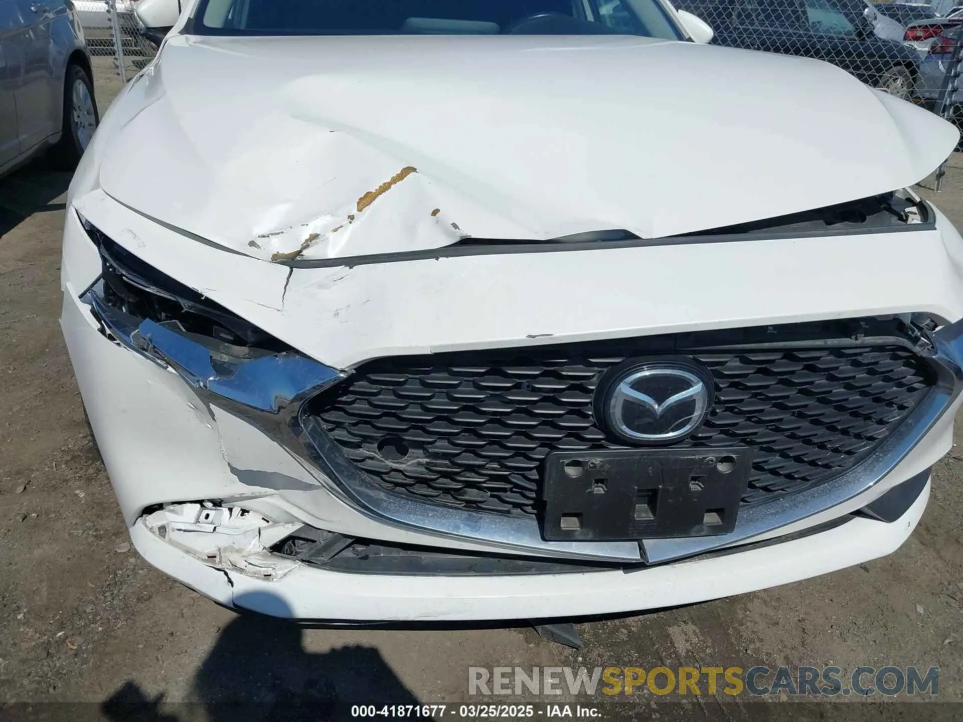 20 fotografías del automóvil dañado JM1BPDCL7M1330705 MAZDA 3 2021