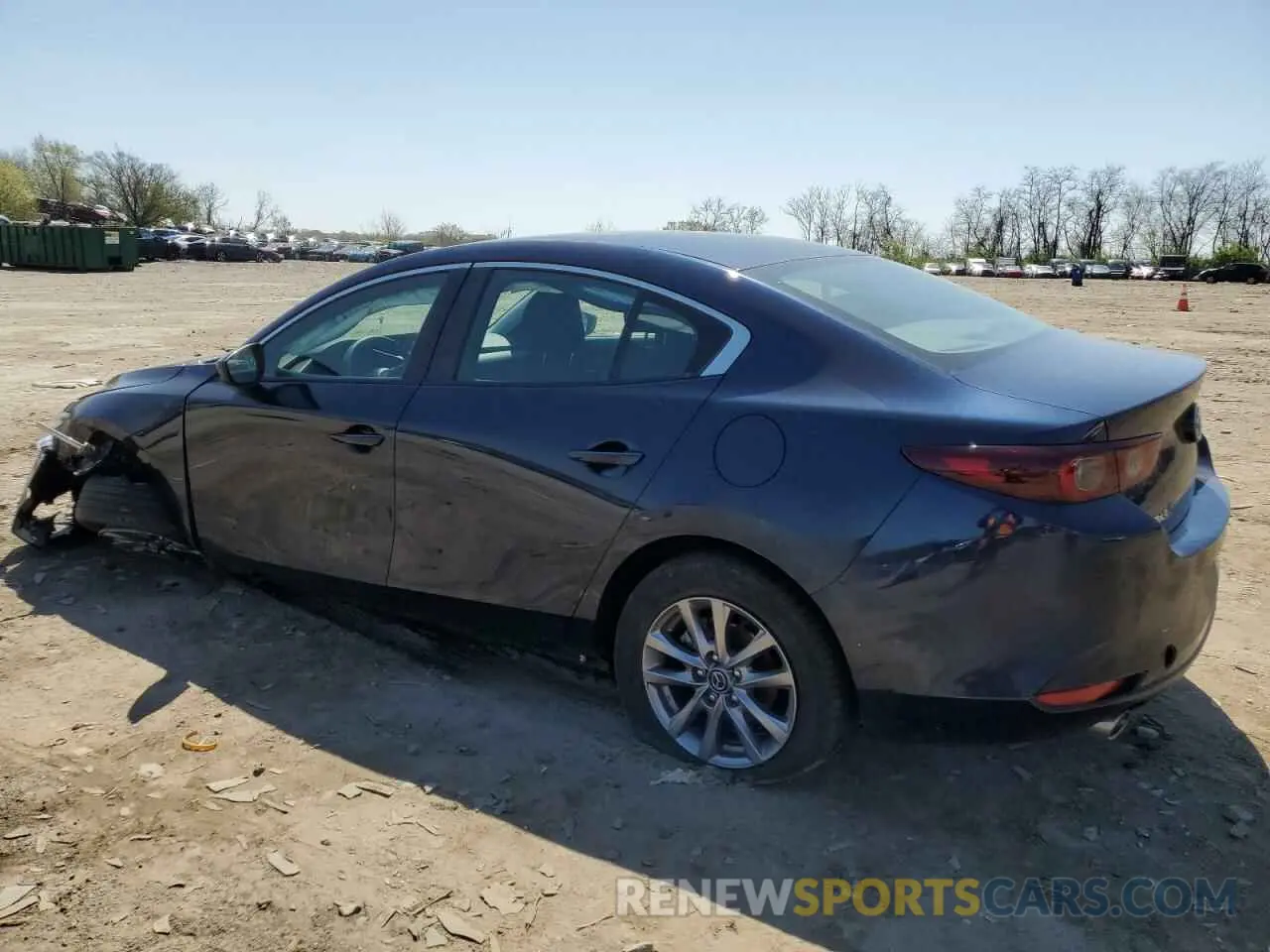 2 fotografías del automóvil dañado 3MZBPAAL2NM301597 MAZDA 3 2022