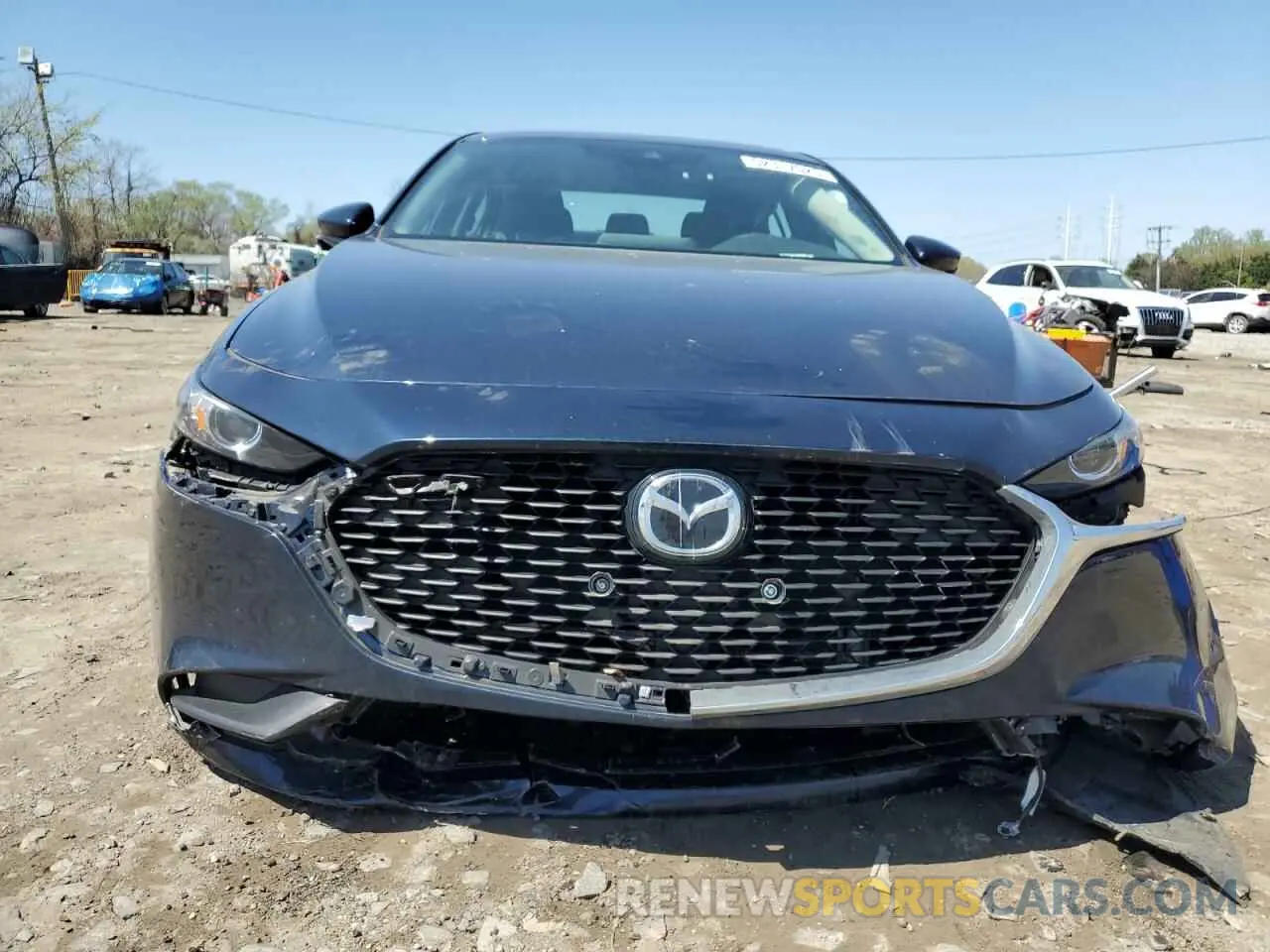 5 fotografías del automóvil dañado 3MZBPAAL2NM301597 MAZDA 3 2022