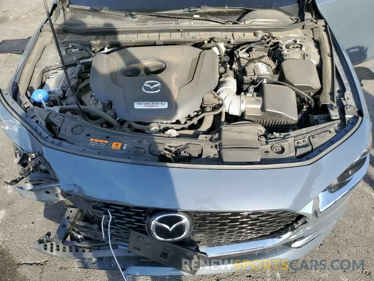 11 fotografías del automóvil dañado 3MZBPBAY4NM319231 MAZDA 3 2022