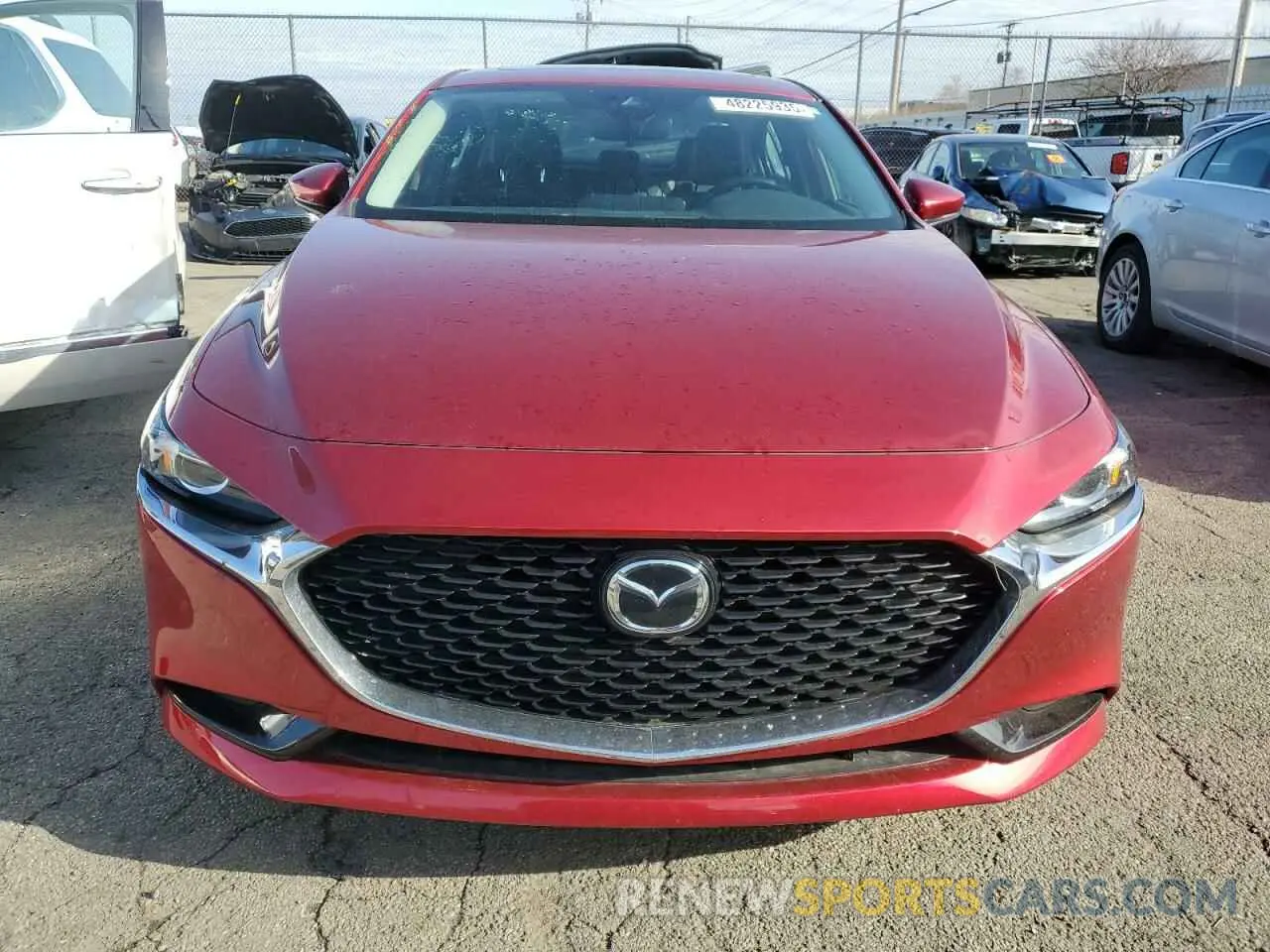 5 fotografías del automóvil dañado 3MZBPBCL7NM318883 MAZDA 3 2022