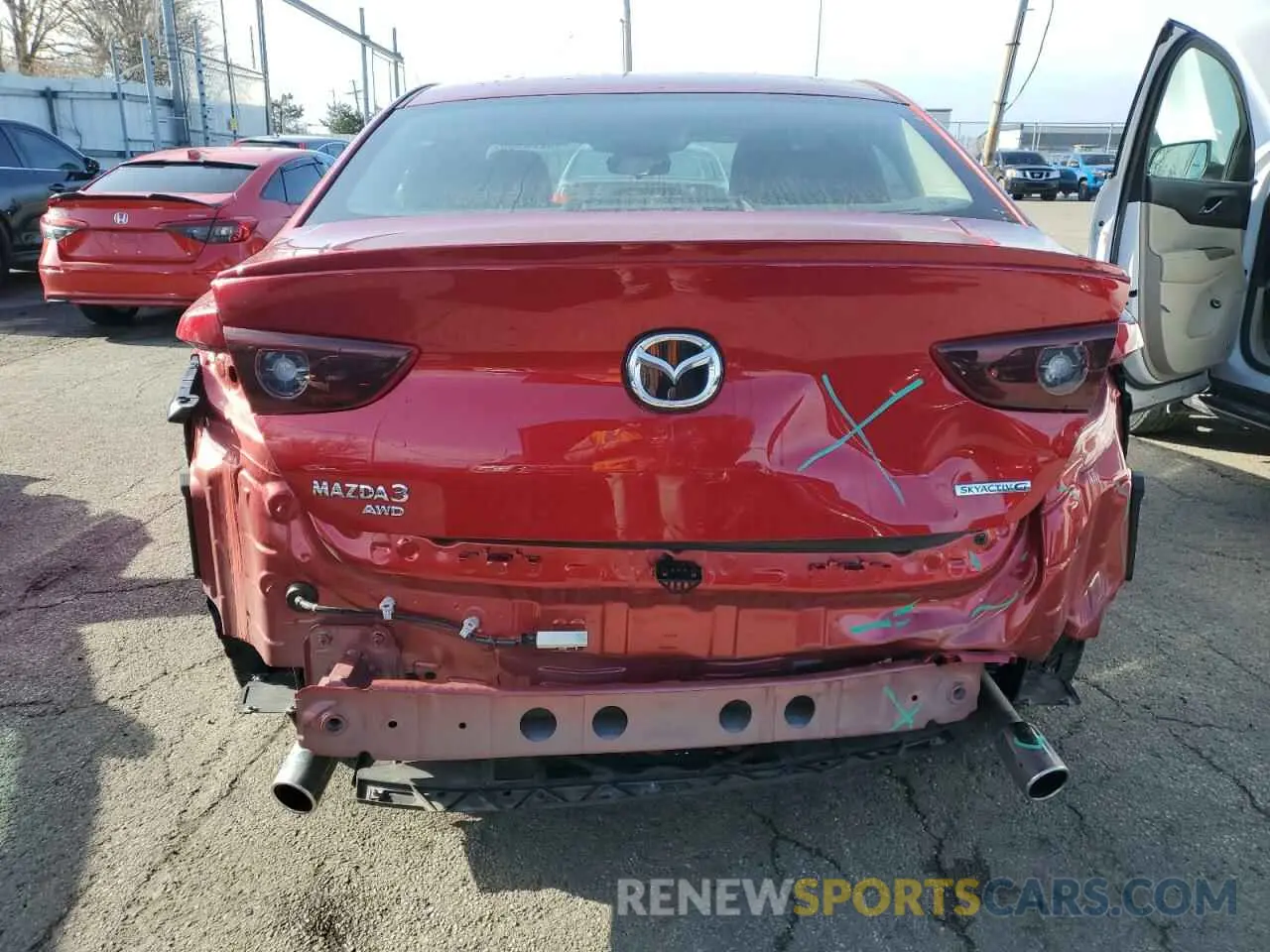 6 fotografías del automóvil dañado 3MZBPBCL7NM318883 MAZDA 3 2022