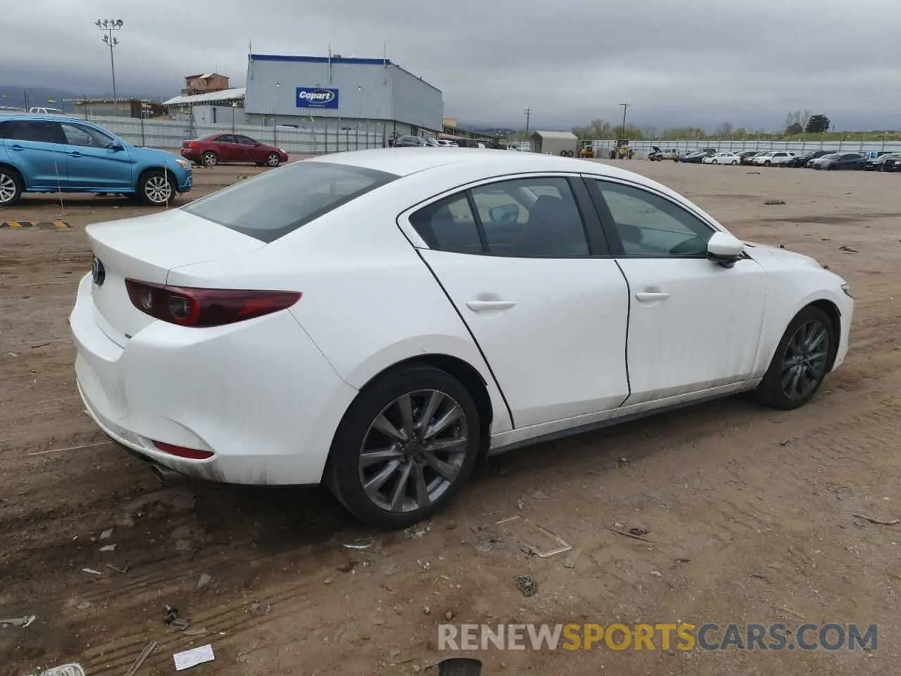 3 fotografías del automóvil dañado JM1BPABL1N1501157 MAZDA 3 2022