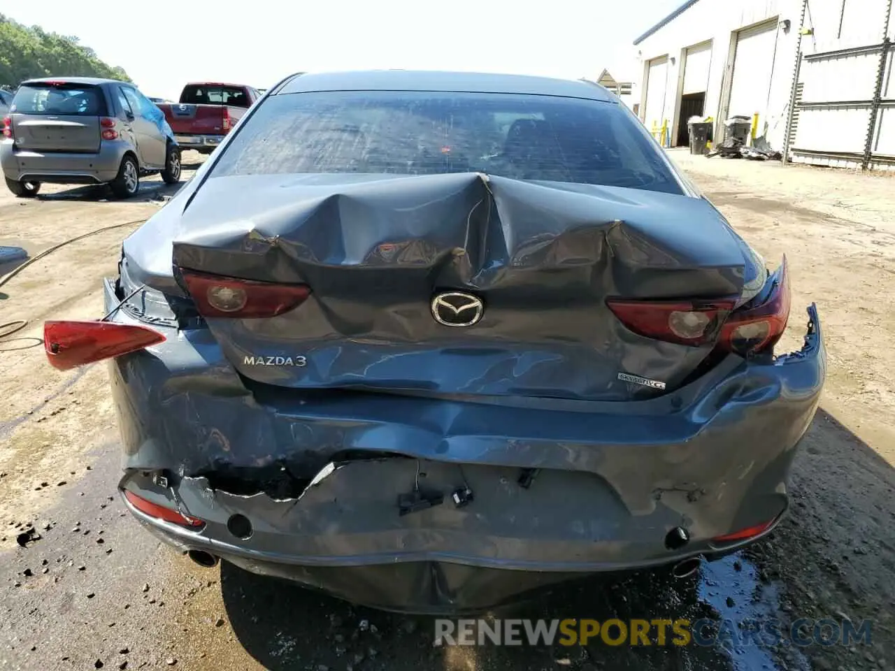6 fotografías del automóvil dañado JM1BPACL1N1506356 MAZDA 3 2022