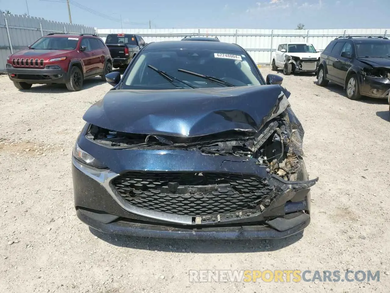 5 fotografías del automóvil dañado JM1BPACL9N1505259 MAZDA 3 2022