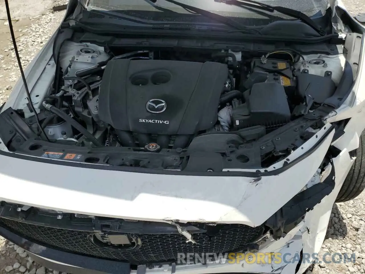 11 fotografías del automóvil dañado JM1BPAJL9N1509587 MAZDA 3 2022