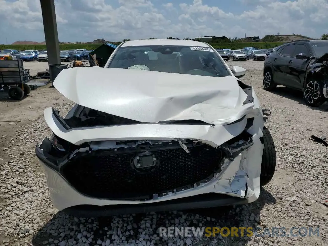 5 fotografías del automóvil dañado JM1BPAJL9N1509587 MAZDA 3 2022