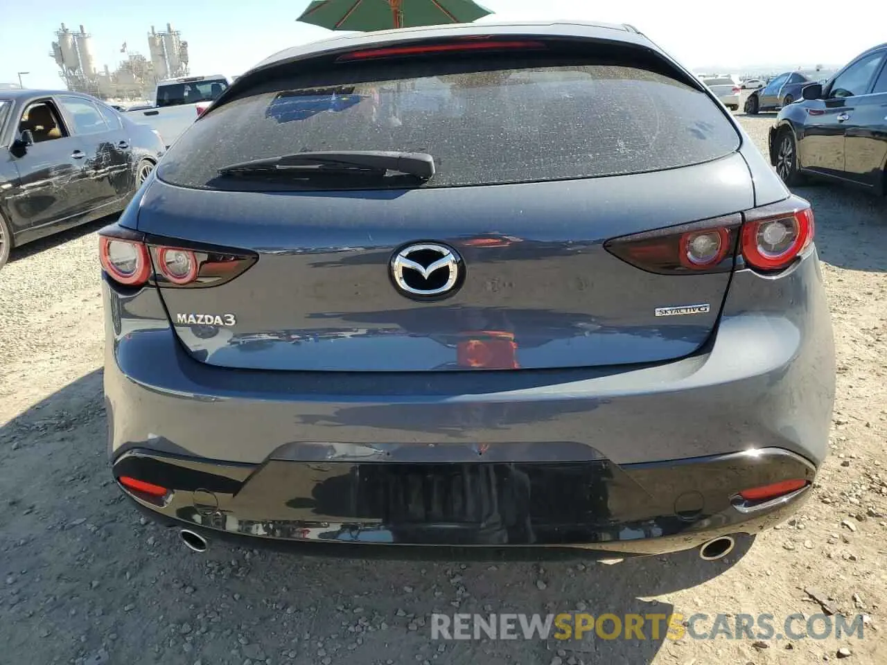 6 fotografías del automóvil dañado JM1BPALL0N1518496 MAZDA 3 2022