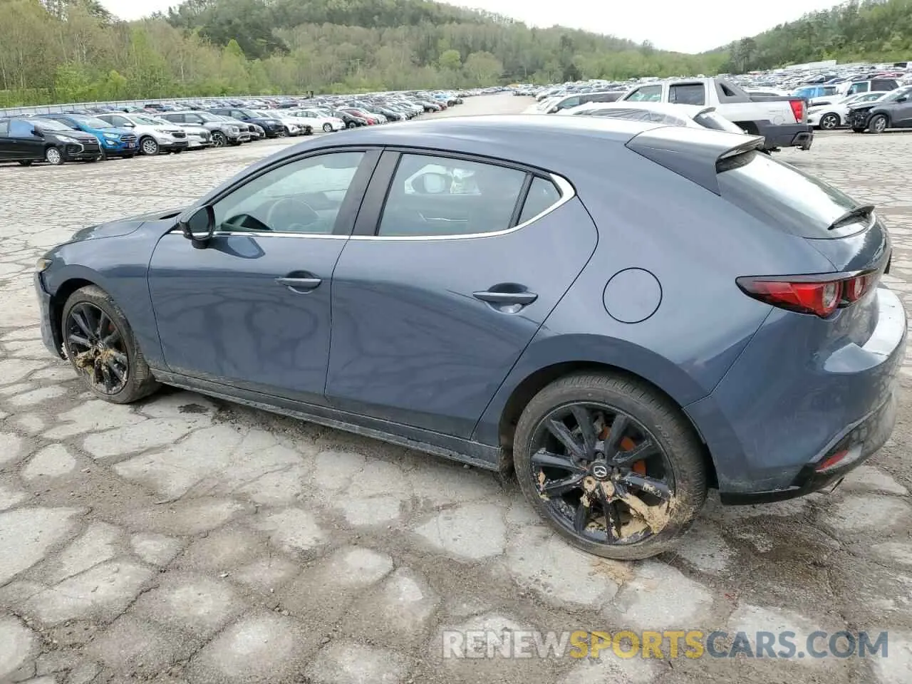 2 fotografías del automóvil dañado JM1BPALL8N1514759 MAZDA 3 2022