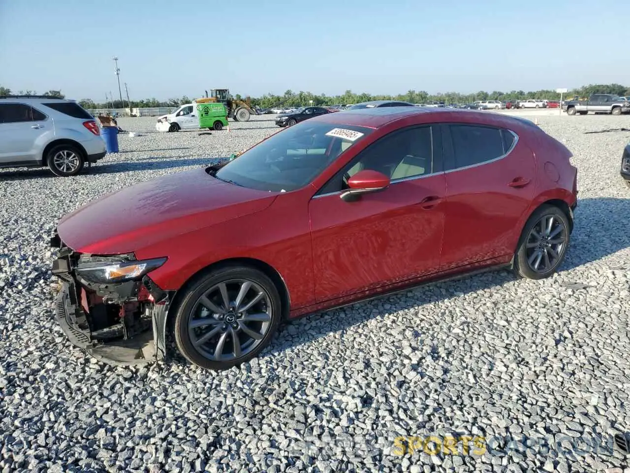 1 fotografías del automóvil dañado JM1BPBLL2N1500393 MAZDA 3 2022