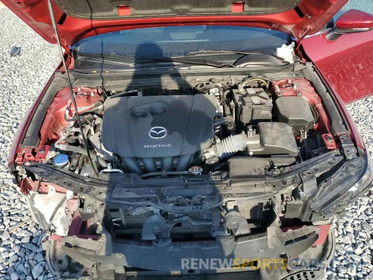 11 fotografías del automóvil dañado JM1BPBLL2N1500393 MAZDA 3 2022