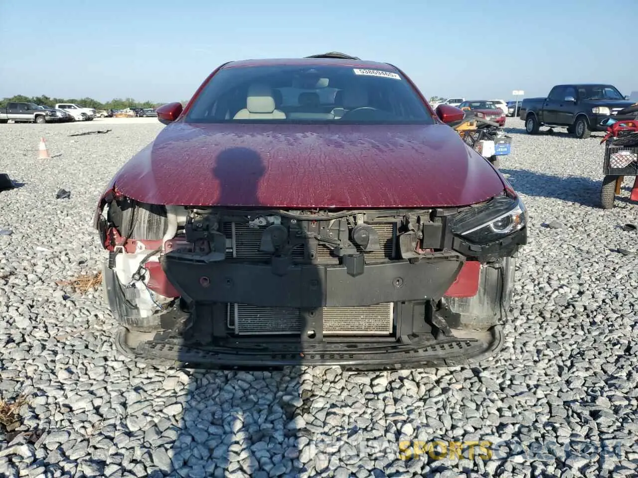 5 fotografías del automóvil dañado JM1BPBLL2N1500393 MAZDA 3 2022