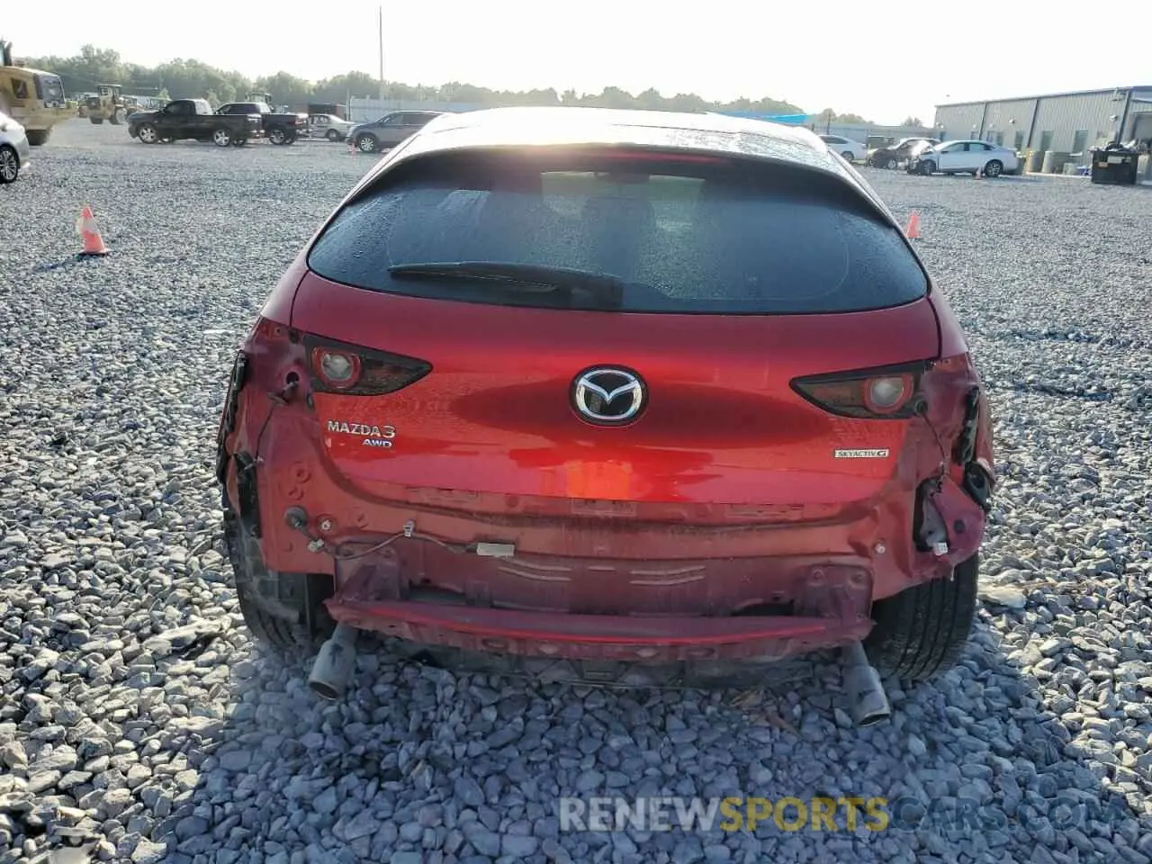 6 fotografías del automóvil dañado JM1BPBLL2N1500393 MAZDA 3 2022