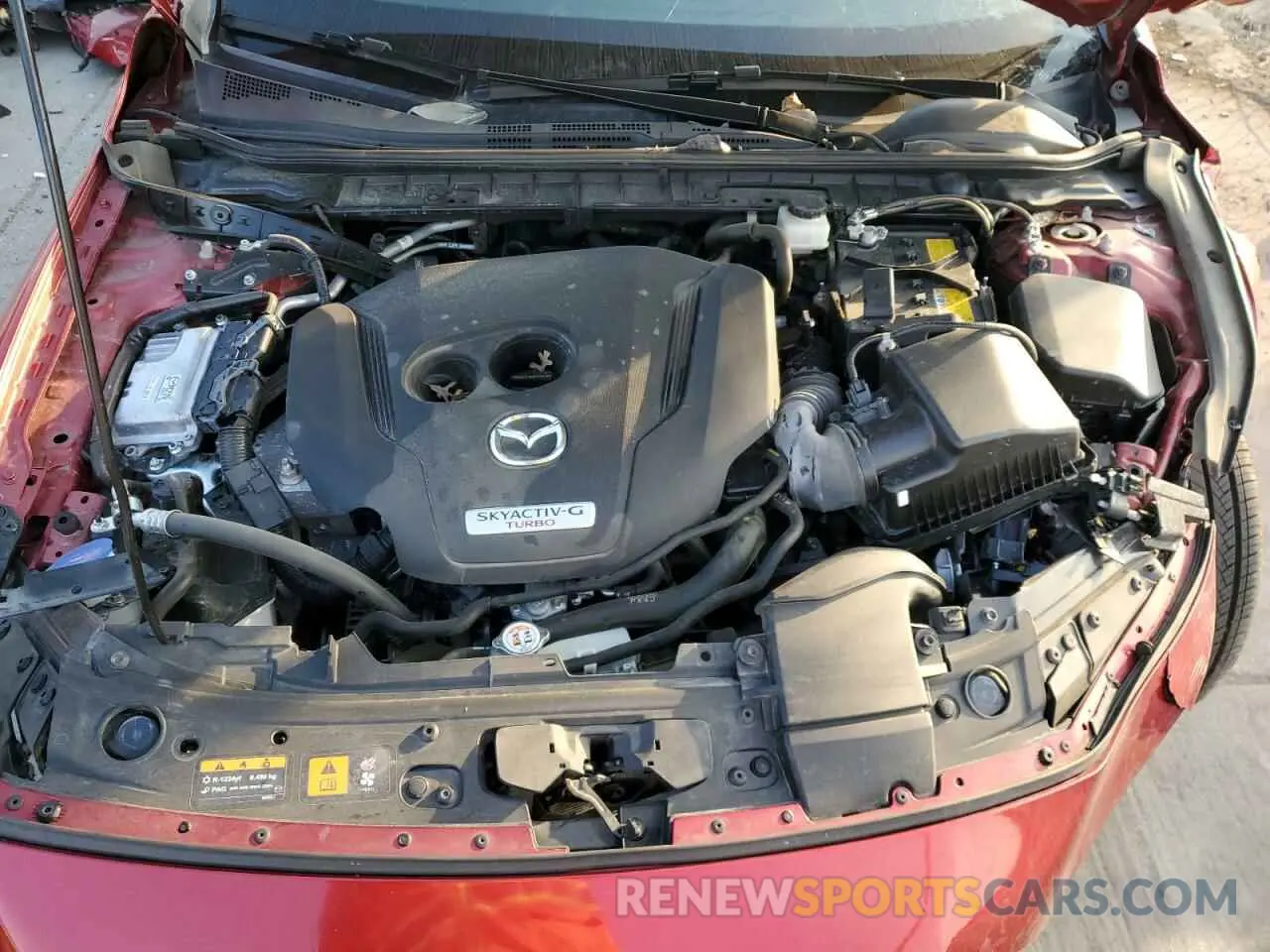 11 fotografías del automóvil dañado JM1BPBNY6N1518565 MAZDA 3 2022