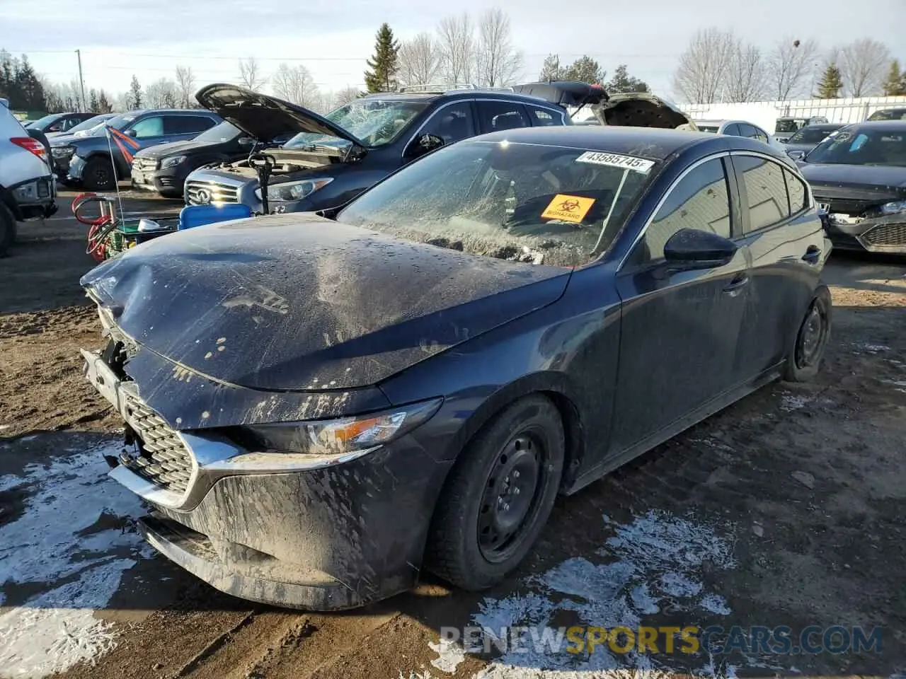 1 fotografías del automóvil dañado 3MZBPAB71PM369670 MAZDA 3 2023