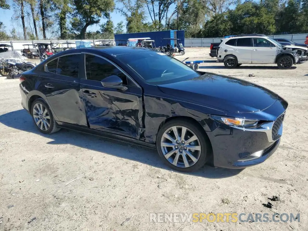 4 fotografías del automóvil dañado 3MZBPABM2PM372034 MAZDA 3 2023