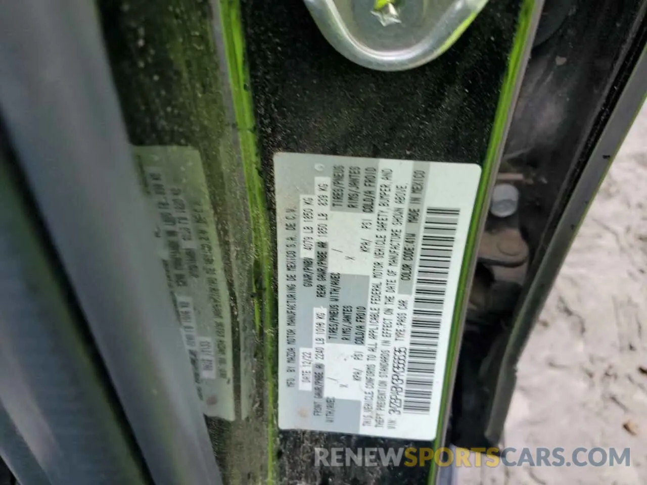 12 fotografías del automóvil dañado 3MZBPABM3PM356635 MAZDA 3 2023