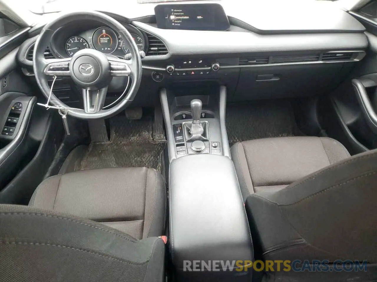 8 fotografías del automóvil dañado 3MZBPAC7XPM365406 MAZDA 3 2023
