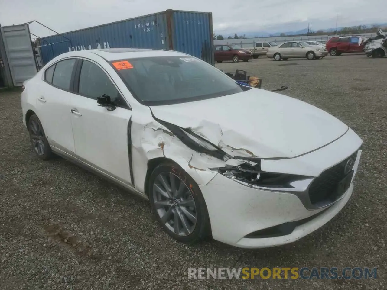 4 fotografías del automóvil dañado 3MZBPACMXPM356324 MAZDA 3 2023
