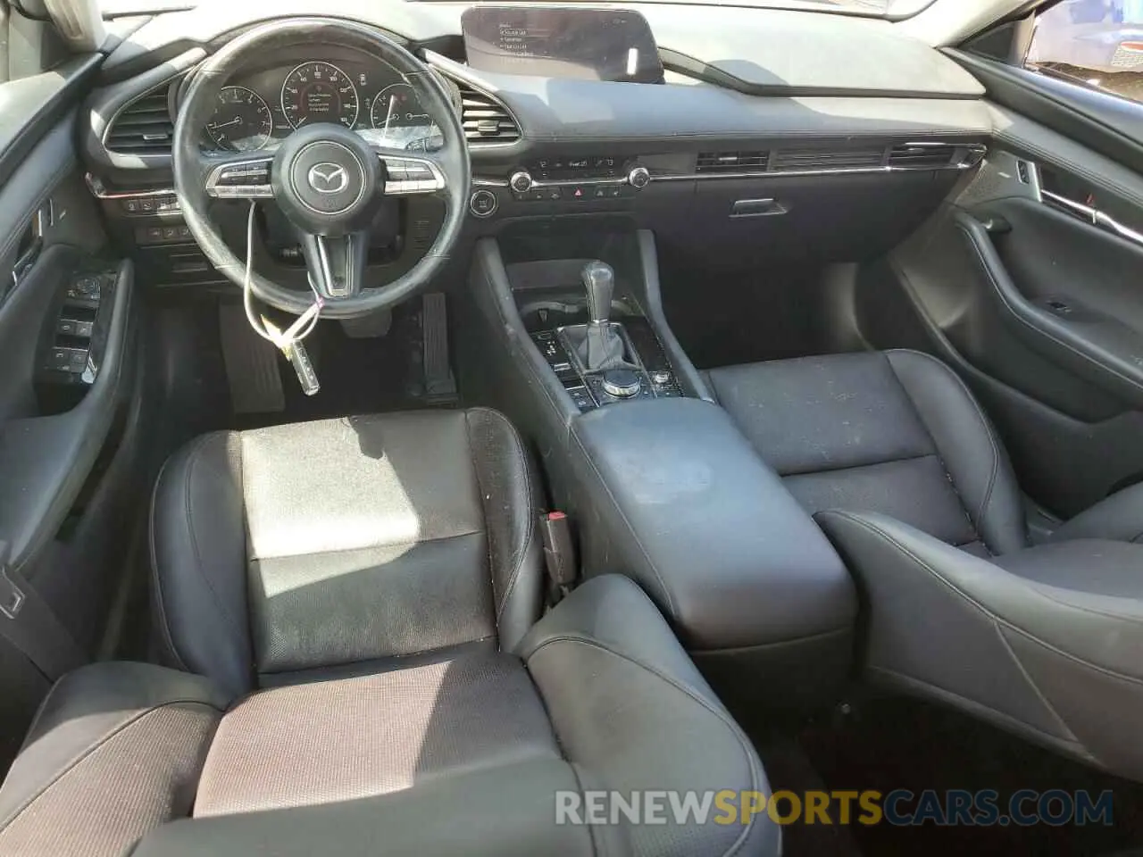 8 fotografías del automóvil dañado 3MZBPBEY2PM377707 MAZDA 3 2023