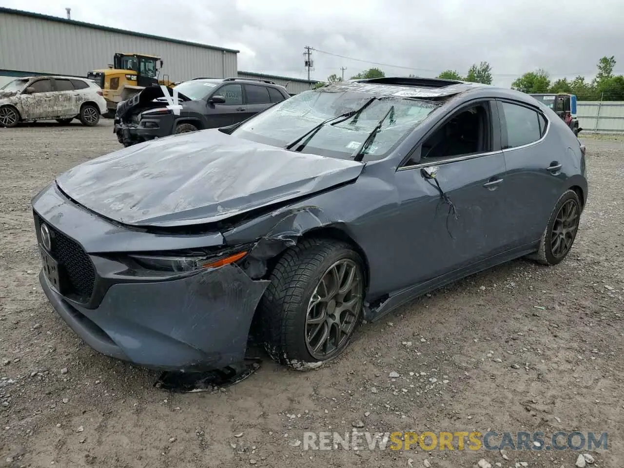 1 fotografías del automóvil dañado JM1BPBJY2P1600818 MAZDA 3 2023