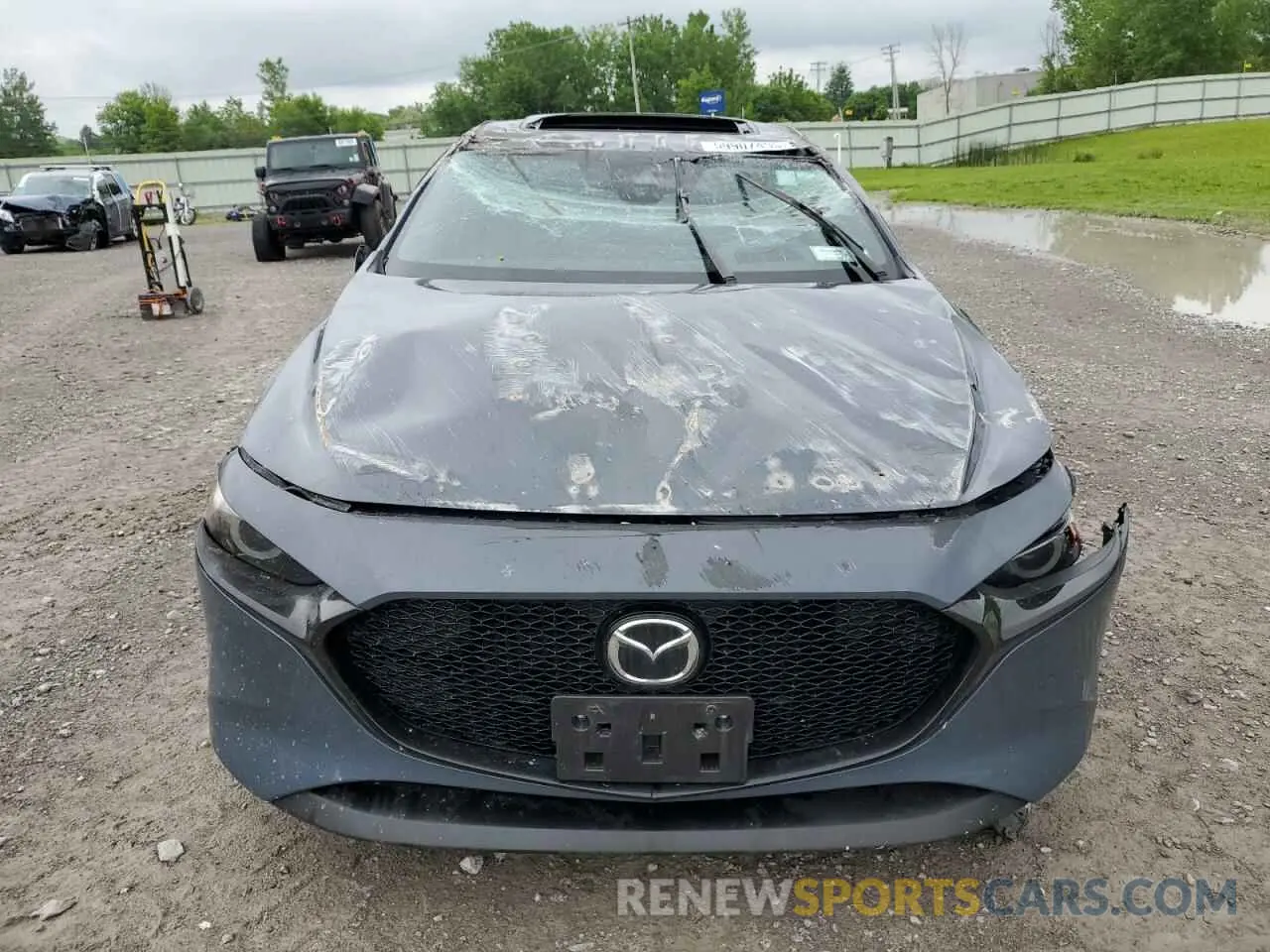 5 fotografías del automóvil dañado JM1BPBJY2P1600818 MAZDA 3 2023