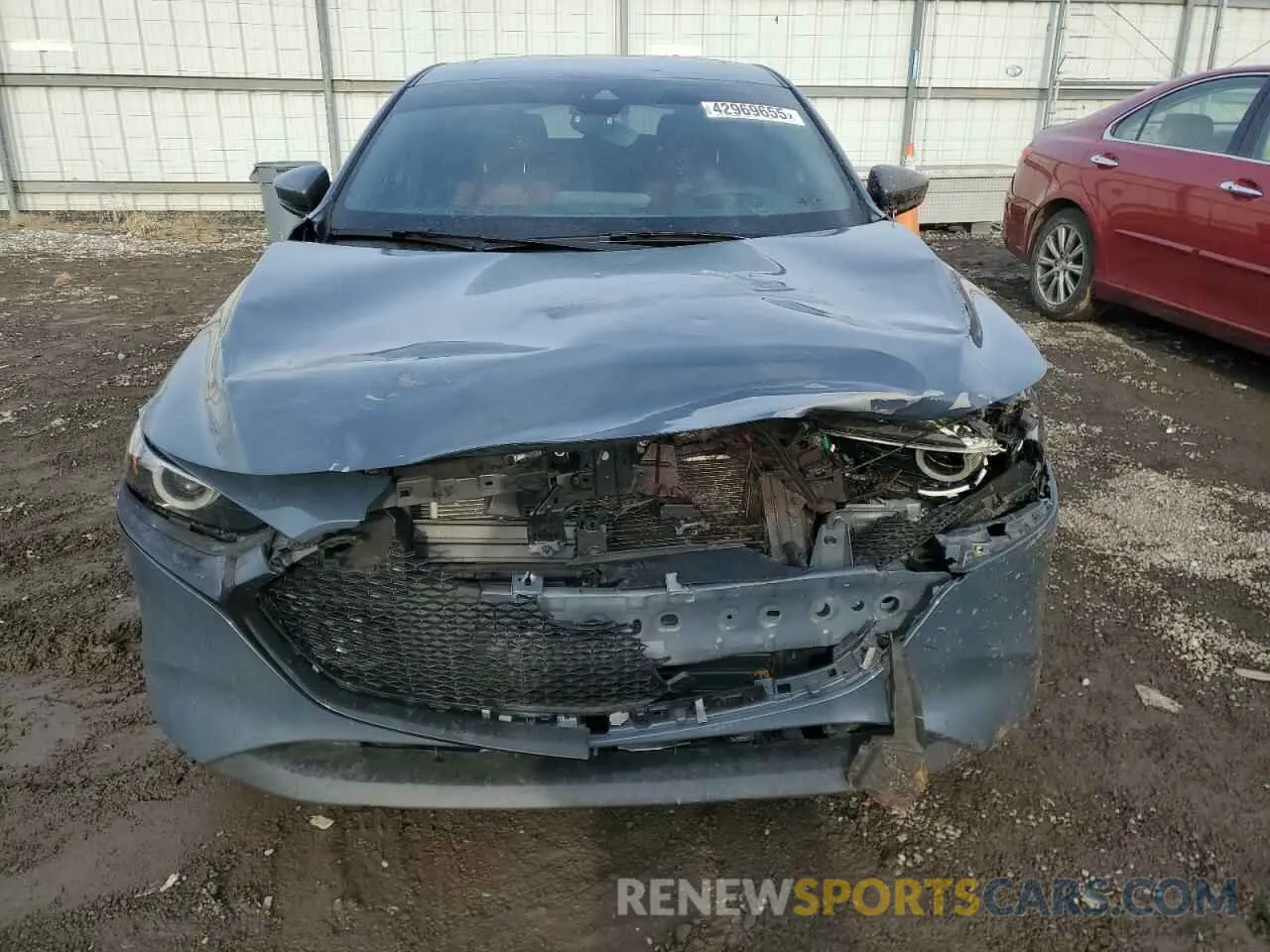 5 fotografías del automóvil dañado JM1BPBMM7P1600161 MAZDA 3 2023