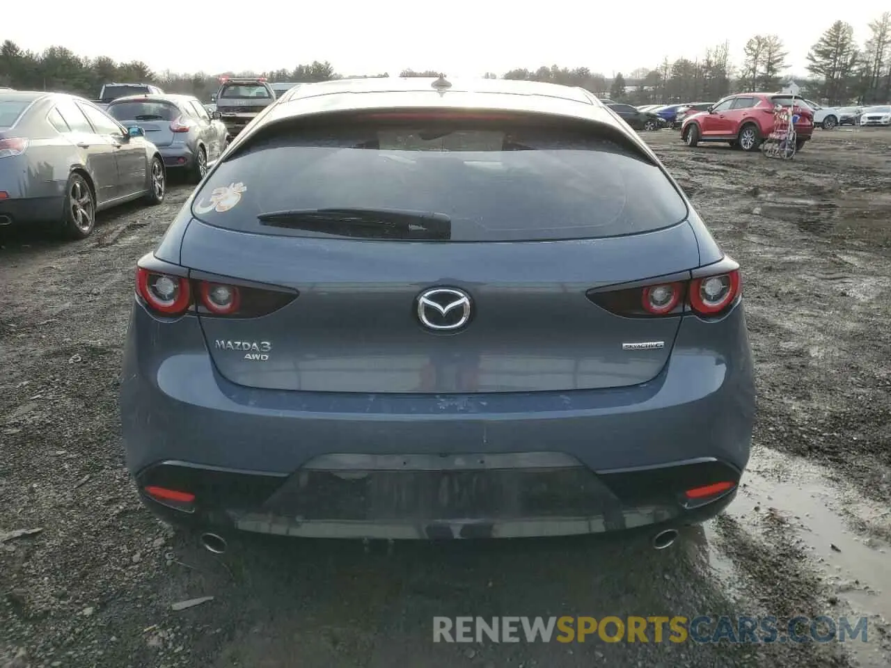 6 fotografías del automóvil dañado JM1BPBMM7P1600161 MAZDA 3 2023