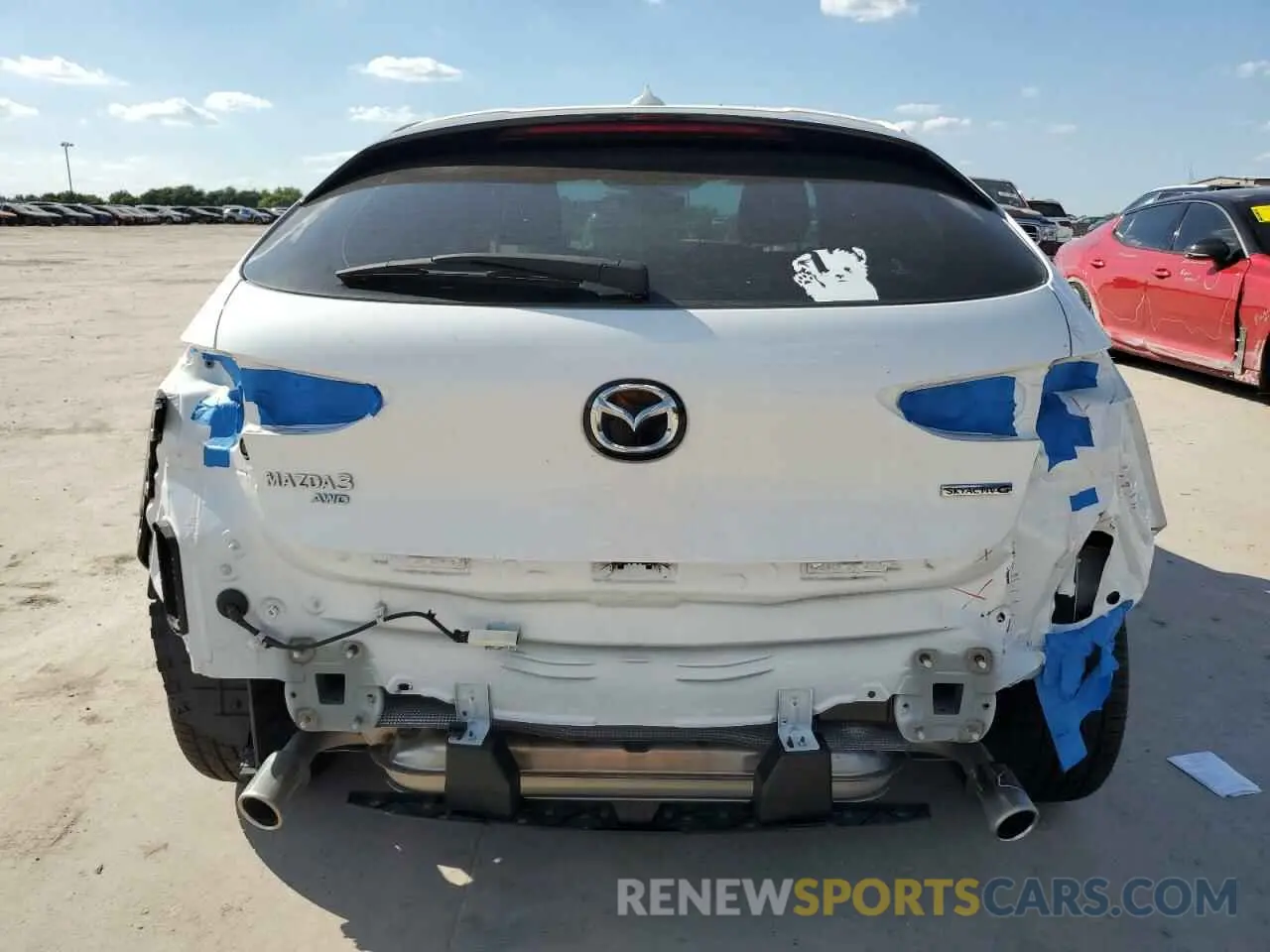 6 fotografías del automóvil dañado JM1BPBMM7P1604968 MAZDA 3 2023